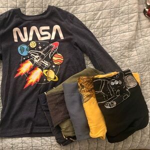 Bundle (6) Boy’s long sleeve Tees